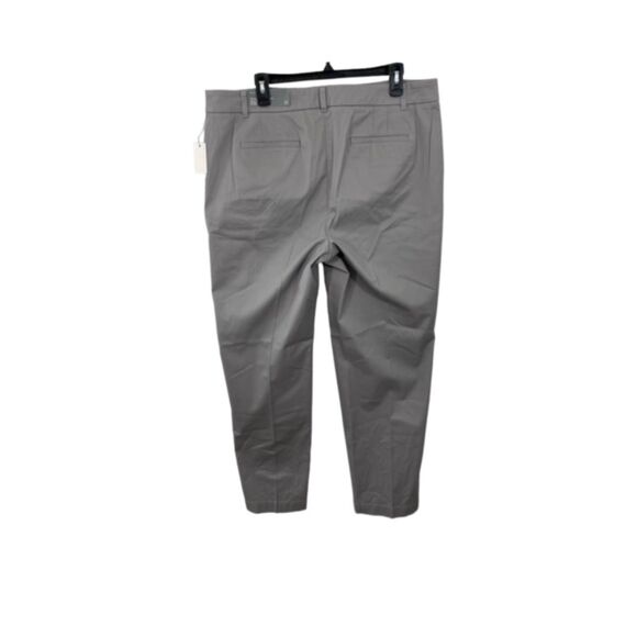 NWT Talbots Straight Leg Gray Chino Pants Women's‎ Plus Size 16 - Picture 3 of 9